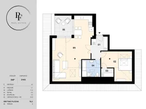Prodej bytu 2+kk, Benátky nad Jizerou - Benátky nad Jizerou I, Dražická, 78 m2