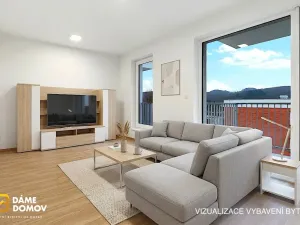 Pronájem bytu 2+kk, Otrokovice, Moravní, 44 m2