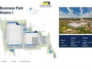 Pronájem výrobních prostor, Kladno - Dubí, Dubská, 10000 m2