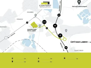 Pronájem skladu, Chlumec, U šmelce, 7500 m2