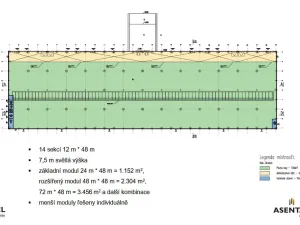 Pronájem výrobních prostor, Ostrava - Slezská Ostrava, Podzámčí, 1152 m2
