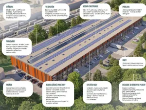 Pronájem výrobních prostor, Ostrava - Slezská Ostrava, Podzámčí, 1152 m2