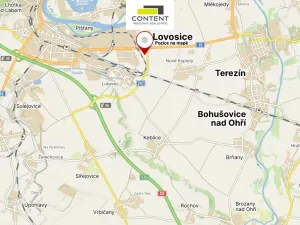 Pronájem skladu, Lovosice, Terezínská, 10000 m2