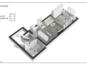 Prodej apartmánu, Mladé Buky, 133 m2