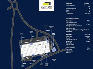 Pronájem výrobních prostor, Olomouc - Řepčín, 25800 m2