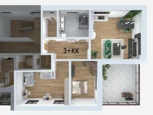 Prodej bytu 3+kk, Litvínov - Chudeřín, Horská, 117 m2