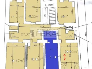 Pronájem obchodního prostoru, Praha - Vinohrady, Slezská, 167 m2