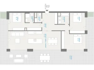 Prodej bytu 4+kk, Hradec Králové - Kukleny, Pražská třída, 120 m2