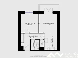 Prodej bytu 2+kk, Pohořelice, Znojemská, 51 m2