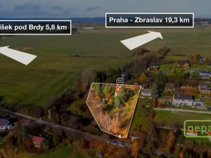 Prodej pozemku pro bydlení, Čisovice - Bojov, 3820 m2