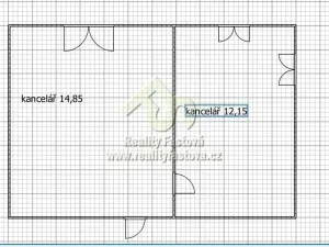 Pronájem kanceláře, Rokycany, Arbesova, 27 m2