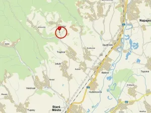 Pronájem louky, Košíky, 801 m2