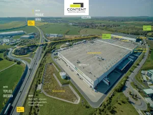 Pronájem skladu, Kozomín, 2000 m2