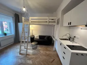 Pronájem bytu 1+kk, Praha - Libeň, Vacínova, 23 m2