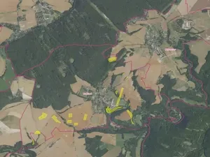 Prodej pole, Bratřínov, 8413 m2