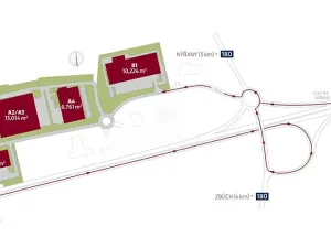 Pronájem skladu, Nýřany, U Mexika, 5460 m2