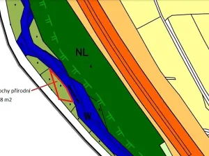 Dražba louky, Soutice, 528 m2