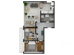 Prodej bytu 3+1, Kladno, Průchova, 65 m2