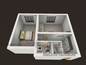 Pronájem bytu 2+kk, České Budějovice, Suchovrbenské nám., 44 m2