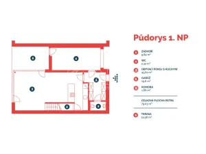 Prodej rodinného domu, Praha - Čakovice, Kurta Hubera, 136 m2