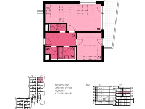 Prodej bytu 2+kk, Karlovy Vary, Sedlecká, 60 m2