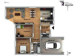 Prodej pozemku pro bydlení, Nymburk, Chrpová, 723 m2