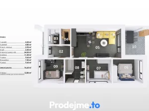 Prodej rodinného domu, Dyjákovičky, 73 m2