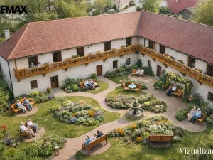 Prodej zemědělské usedlosti, Hluboké Dvory, 951 m2