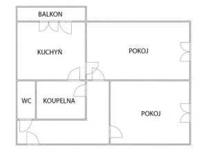 Prodej bytu 2+1, Most, Slovenského národního povstání, 50 m2