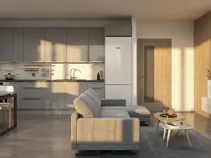 Prodej bytu 1+kk, Tuchoměřice, 41 m2