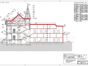 Prodej vily, Nový Bydžov, Třída B. Smetany, 500 m2