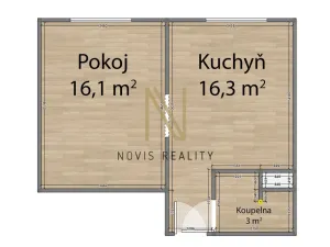 Pronájem bytu 1+1, Klatovy - Klatovy III, Pod Hůrkou, 35 m2