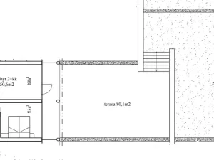 Pronájem bytu 2+kk, Brno, Rozdrojovická, 51 m2