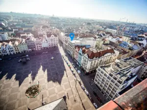 Pronájem kanceláře, Plzeň, náměstí Republiky, 23 m2