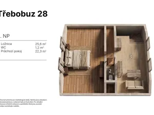 Prodej rodinného domu, Líšťany - Třebobuz, 92 m2