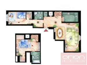 Pronájem bytu 3+1, Praha - Nové Město, Odborů, 108 m2