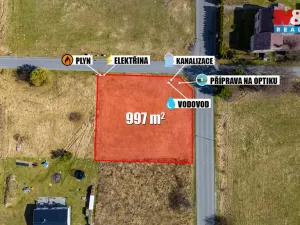 Prodej pozemku pro bydlení, Doksy, 997 m2