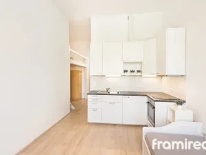 Pronájem bytu 1+kk, Brno, Kamínky, 33 m2