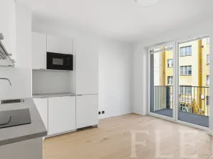 Pronájem bytu 1+kk, Praha - Vršovice, Krymská, 24 m2