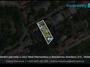 Prodej pozemku pro bydlení, Praha, Nad Manovkou, 713 m2