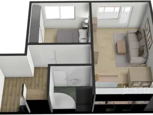 Pronájem bytu 2+kk, Písek, K Háječku, 43 m2