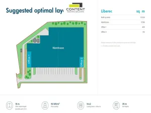 Pronájem skladu, Liberec - Liberec XXIII-Doubí, Techniků, 12534 m2