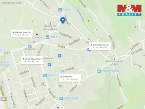 Pronájem bytu 1+1, Mariánské Lázně - Úšovice, Palackého, 32 m2