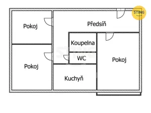 Prodej bytu 3+1, Havířov, U Tesly, 71 m2