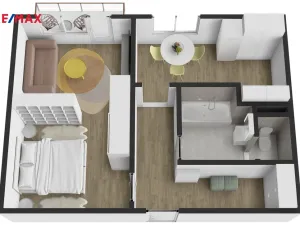 Prodej bytu 1+1, Brno - Bystrc, Kuršova, 42 m2