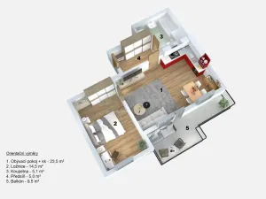 Prodej bytu 2+kk, Brandýs nad Labem-Stará Boleslav, Kralupská, 57 m2