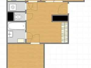 Pronájem bytu 2+1, Praha - Vršovice, K louži, 63 m2