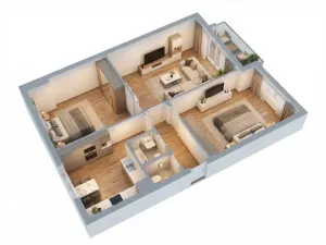 Prodej bytu 3+1, Písek - Budějovické Předměstí, Dr. M. Horákové, 71 m2