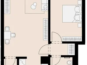 Pronájem kanceláře, Praha - Nové Město, U půjčovny, 49 m2