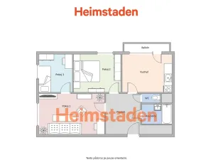 Pronájem bytu 3+1, Karviná - Hranice, Čsl. armády, 67 m2